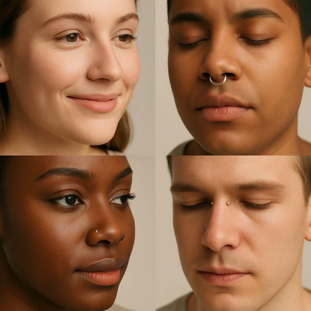 Art Jewelry Museum: Nasenpiercing Typen und Varianten a8acee8a f1a6 4eab b643 5f123298c7fc